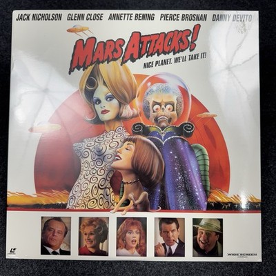Mars Attacks (Laserdisc, 1997) for sale online | eBay