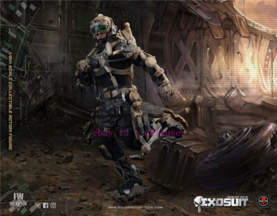 Soldierstory Ss122 1/6 Exo-Skeleton Armor Suit Test-01 Action