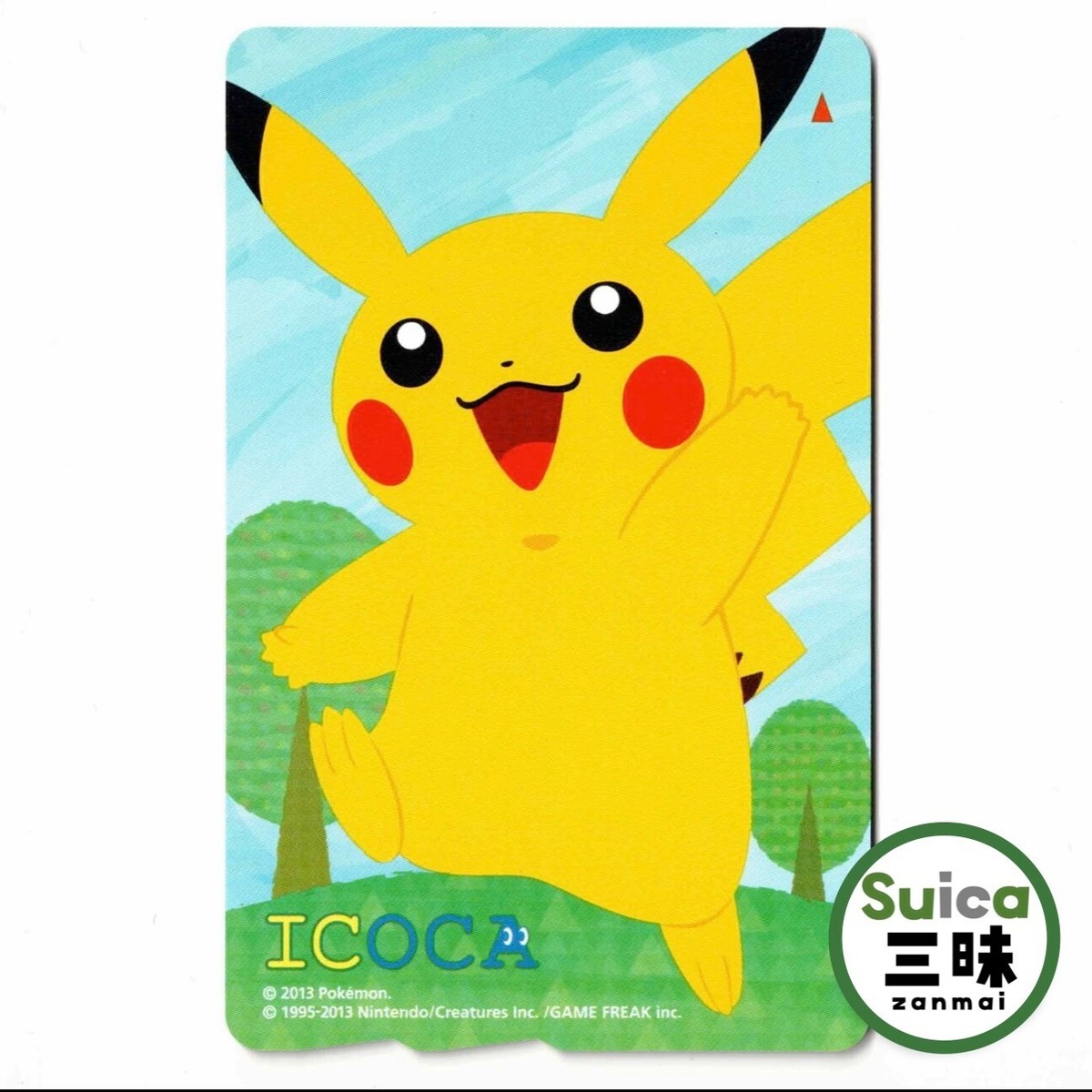 Pokemon ICOCA Prepaid IC card JR West Pikachu Suica | eBay