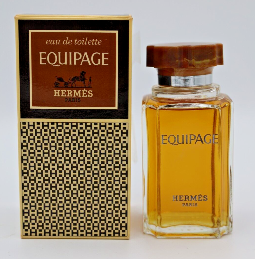 Hermes Equipage 115ml / 3.8 oz EDT VINTAGE Splash Bottle Opened by