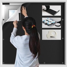 IKEA Fyrtur Electric Blackout Roller Blind ZigBee Wireless Grey