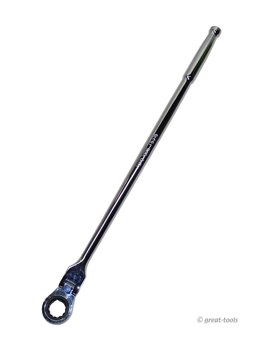 ASTRO TOOLS RATCHET HANDLE – flex head – 18” long for nano sockets