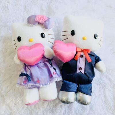 Sanrio Hello Kitty & Dear Daniel set Wedding Dolls Bridal Plush