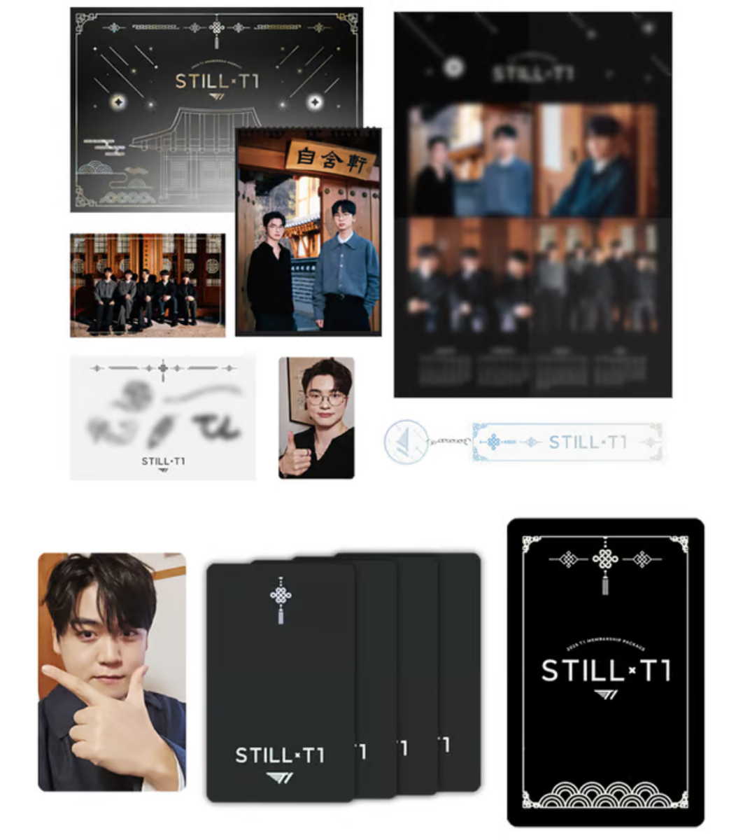 2025 STILL T1 MEMBERSHIP OFFICIAL PHOTOCARD LOL LCK SKT LEAGUE OF