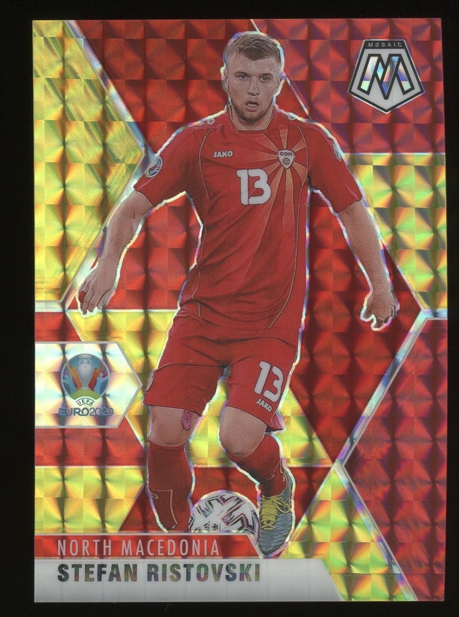 R68,593 - 2020-21 Panini Mosaic UEFA Euro Red And Gold #61 Stefan
