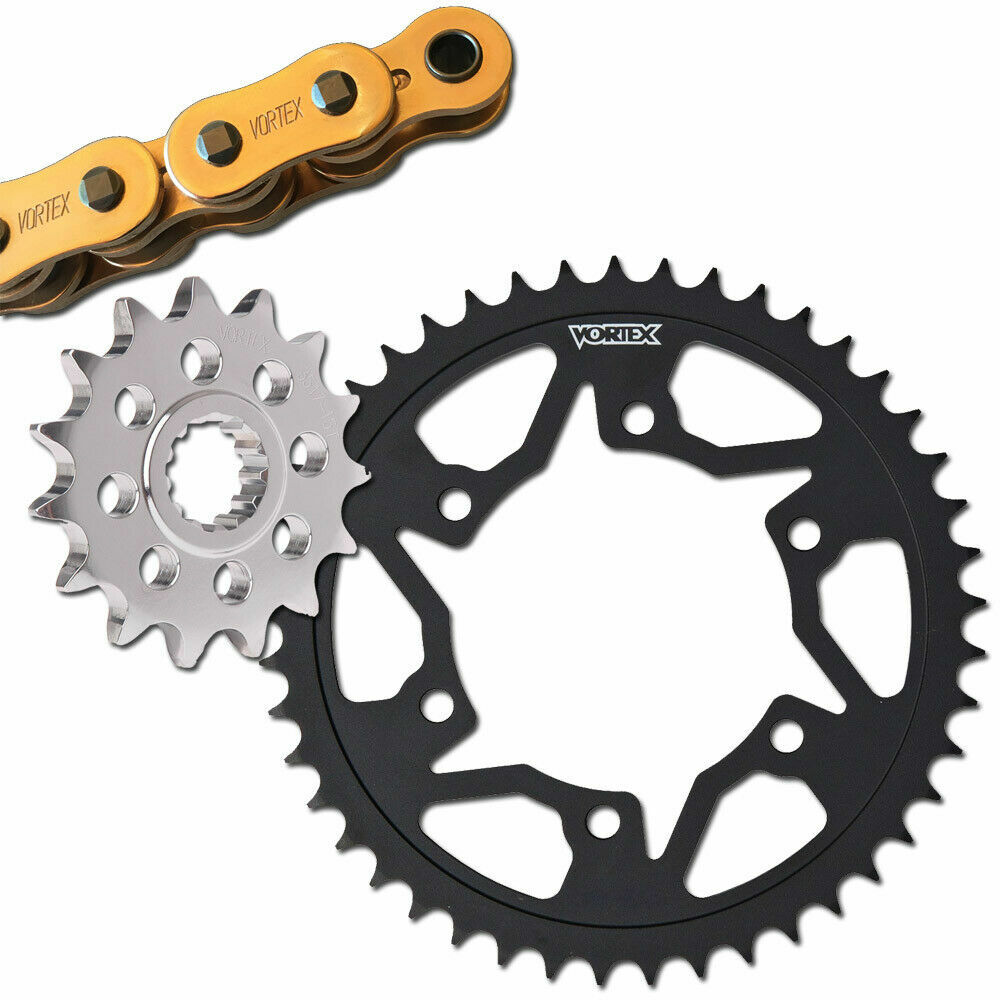 Vortex Kawasaki ZX600 1998-2008 V3 2.0 Gold Chain Sprocket Kit 14
