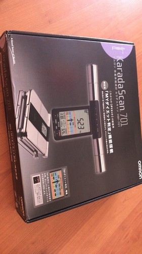 Omron Weight Body Composition Meter Kalada Scan Type Hbf-701 for