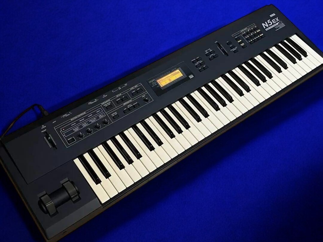 KORG N5EX synthesizer 61 keys Black keyboard Tested/working | eBay