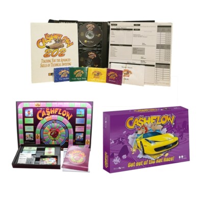 Cashflow 101 202 Board Game Rich Dad Poor Dad Robert Kiyosaki