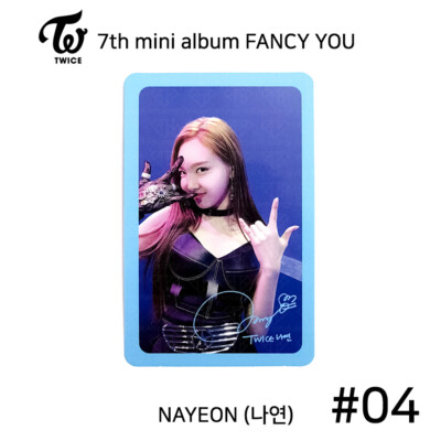 TWICE 7th mini album FANCY YOU Official Photocard NAYEON | eBay