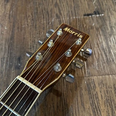 Morris Acoustic Guitar W-30 Japan Vintage 70's made Dreadnought