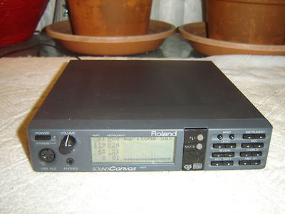 Roland ローランド SC-55 MIDI サウンド ジェネレーター 動作品 Roland