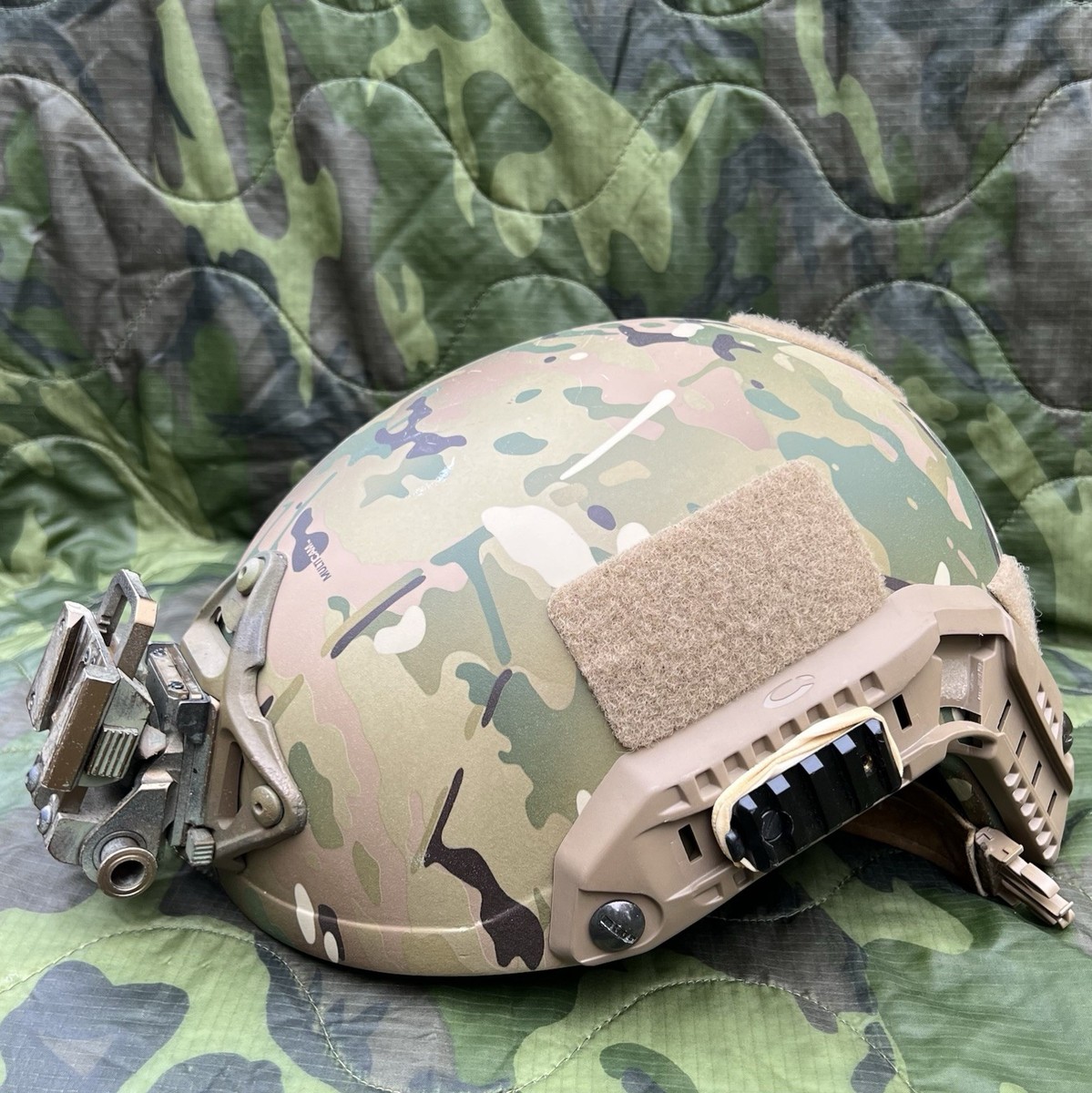 Ops-Core Multicam FAST Maritime Helmet Wilcox G24 Lux Liner XL