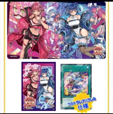 遊戯王 Evil☆Twin デュエルセット YCSJ スリーブ プレイマット 遊戯王