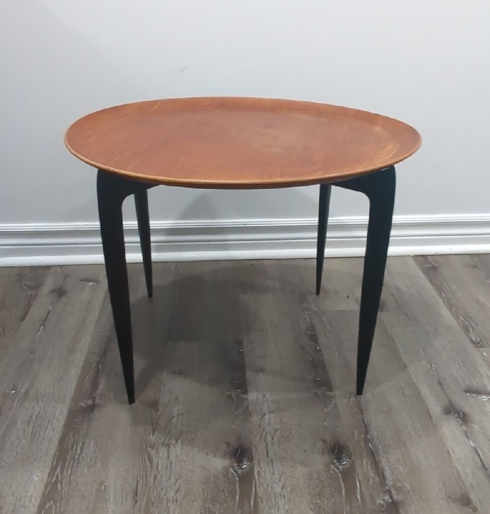 Teak Tray Table by Hans Engholm & Svend Åge Willumsen for Fritz