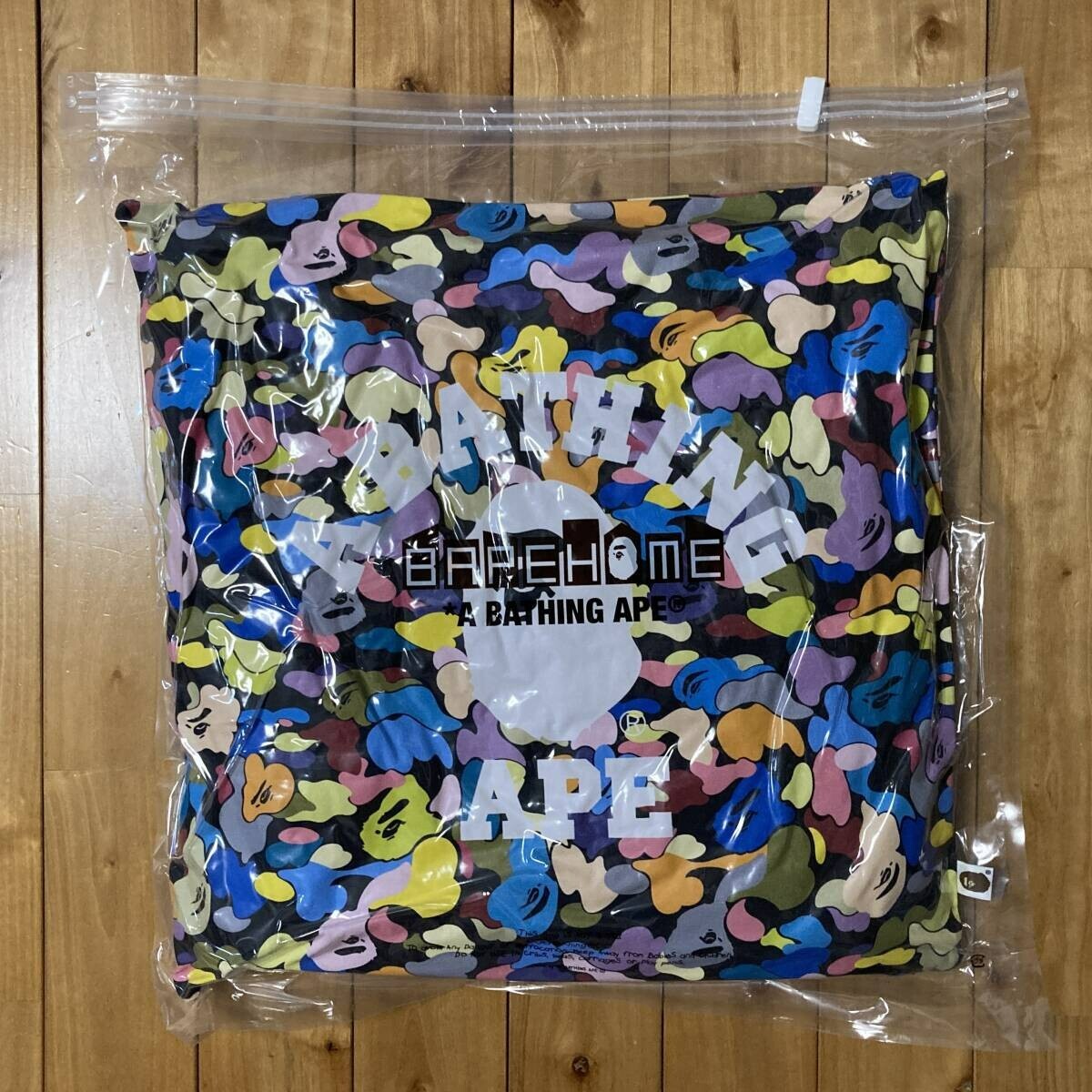 BAPE Multi camo college logo pillow cushion A Bathing Ape | eBay
