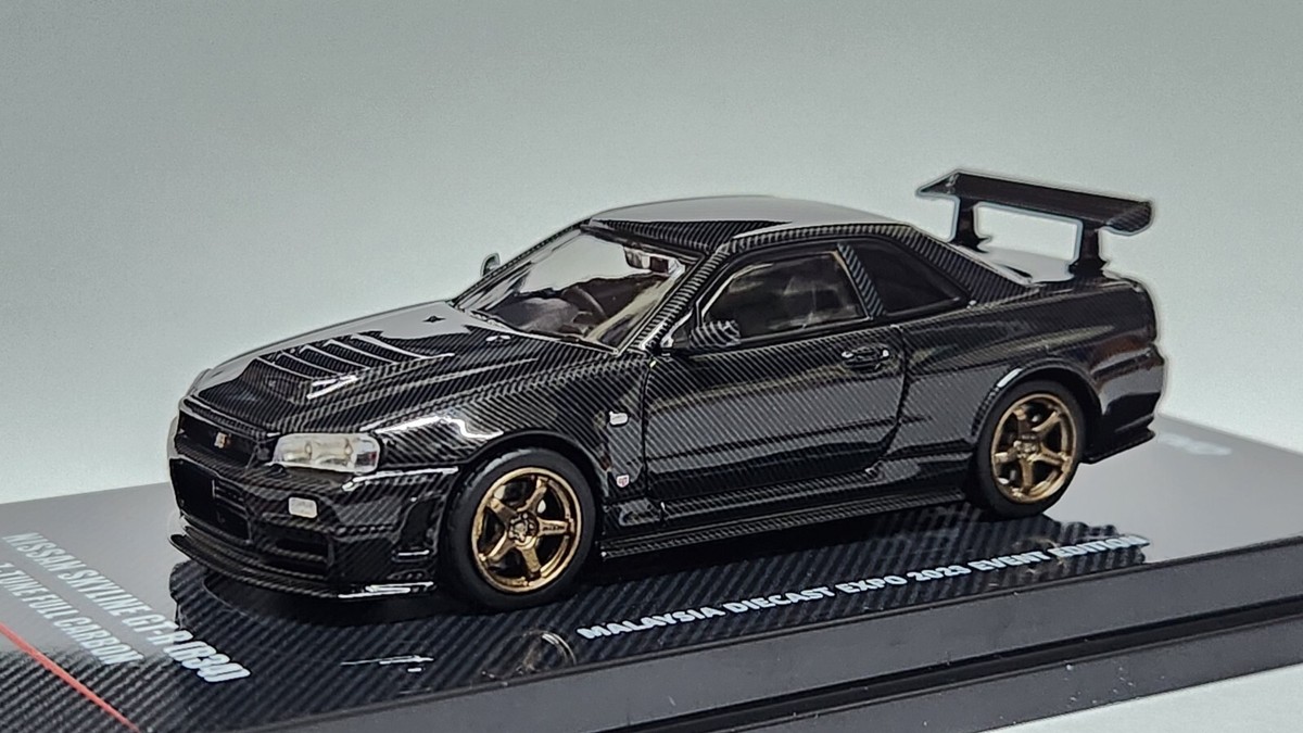 Malaysia Diecast Expo 2023 Inno64 Nissan Skyline GT-R R34 Z-Tune