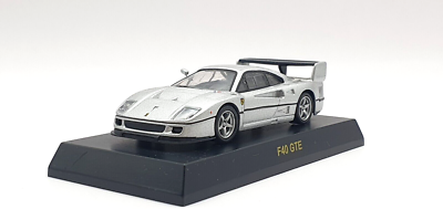 Kyosho 1/64 FERRARI F40 GTE SILVER diecast car model *READ | eBay
