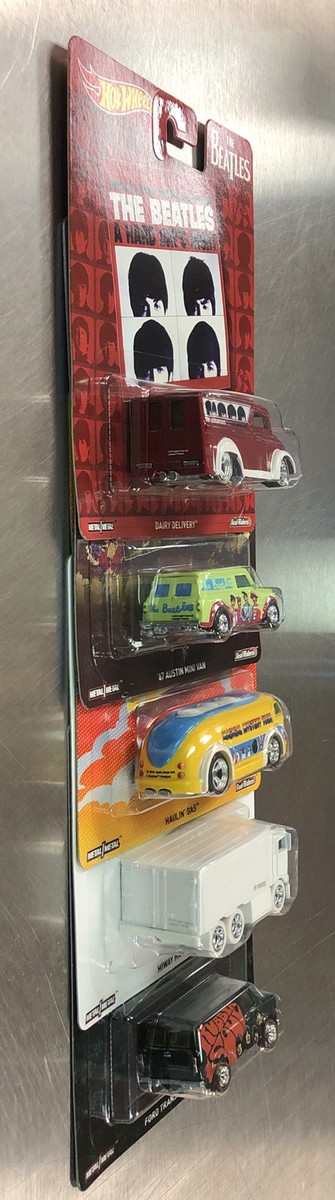 HOT WHEELS 2016 BEATLES ( SET OF 5 ) POP CULTURE ALBUM COVERS CARS