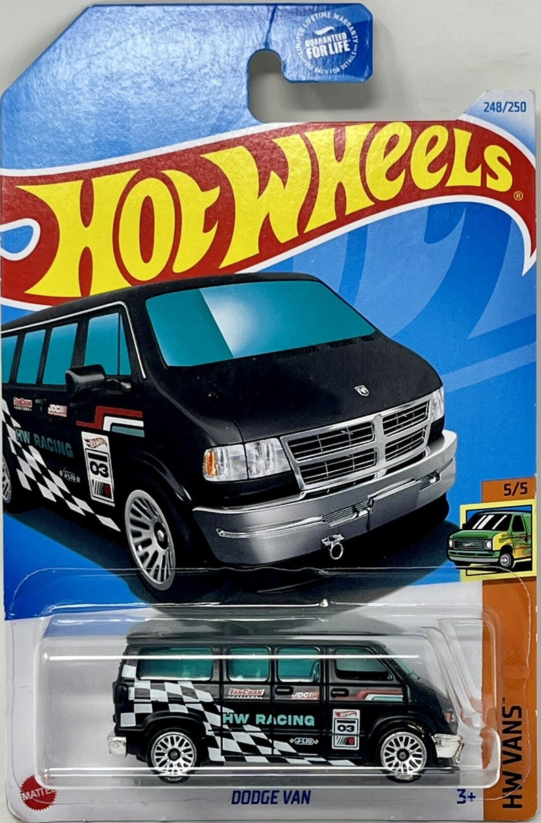 HOT WHEELS - DODGE VAN - HW Vans 5/5 - #248/250 - HW Racing