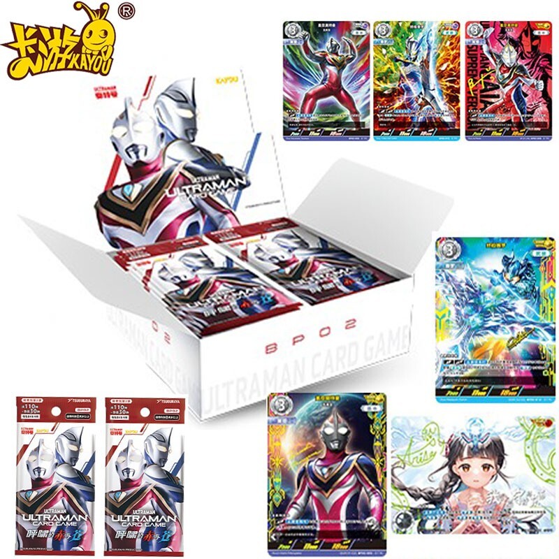 KaYou Ultraman Anime Collection Trading Cards Official New Sealed