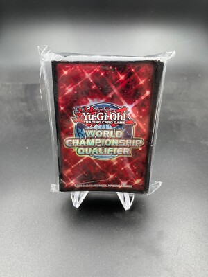 Yugioh WCQ Sleeves 2023 World Championship Qualifier New Sealed