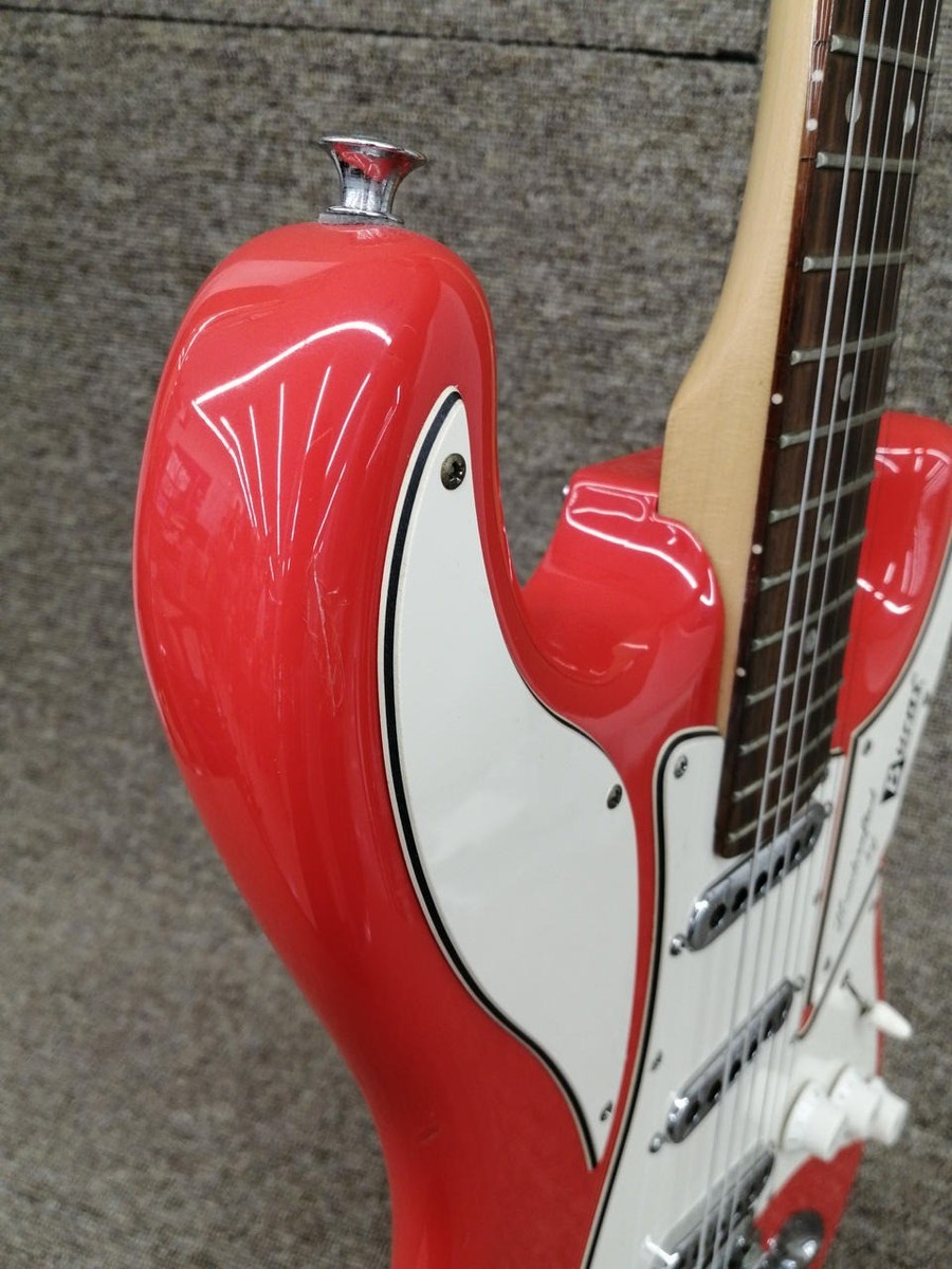 Burns Cobra DX Electric Guitar Red Stratocaster Type Used From
