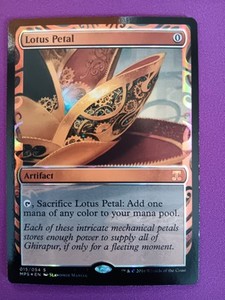 本日まで出品予定 水蓮の花びら foil 未来枠 mtg 本日まで出品予定 水