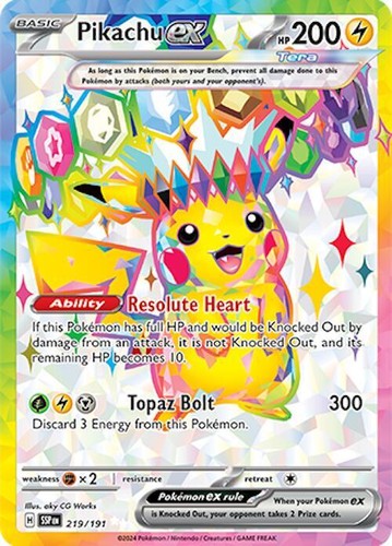 Pikachu ex RR 044/193 Mega Dream ex M2a Pokemon Card Game Japanese