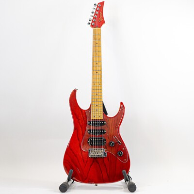 Mid 90's Greco WP-380 HSS Super Strat w/ 24 frets, Maple FB, RG
