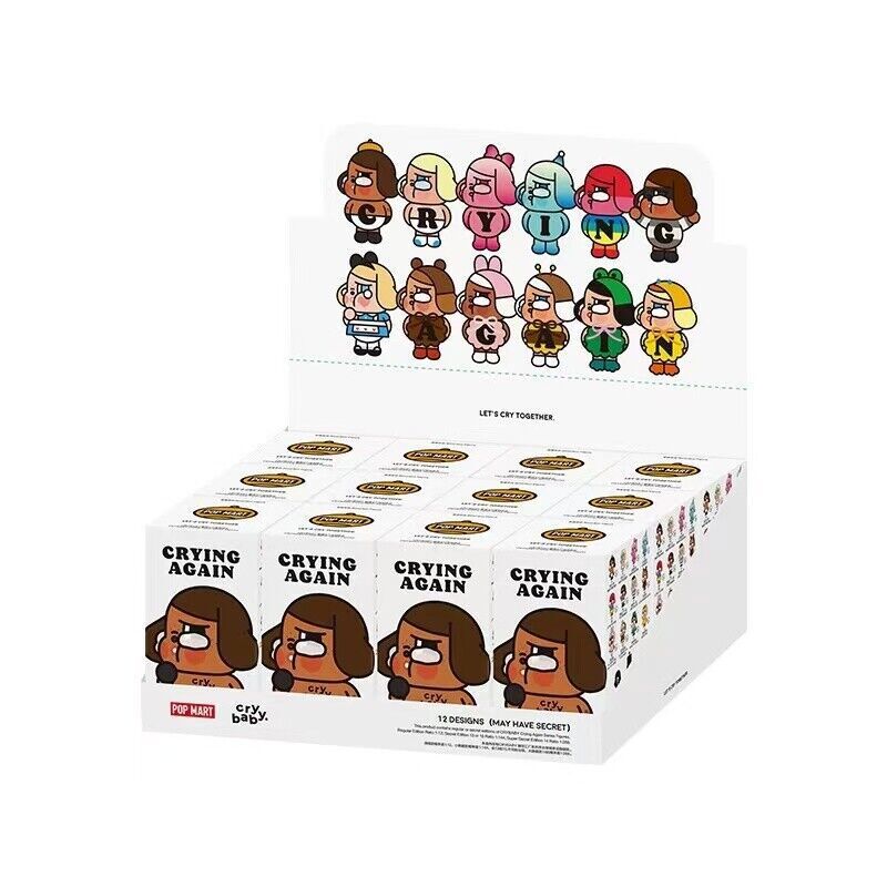 Authentic CRYBABY Crying Again Series (Set 12 Basic) Confirmed