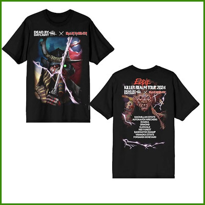 Iron X Dead By Daylight Eddie Killer Realm Tour 2024 T-Shirt | eBay