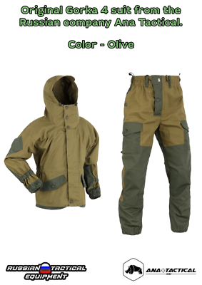 Original Gorka 4 suit from the Russian company Ana Tactical | eBay