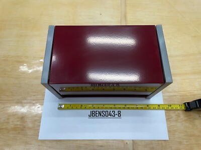Snap-on Tools NEW Deep Cranberry Desktop Micro Top Chest KMC923APL