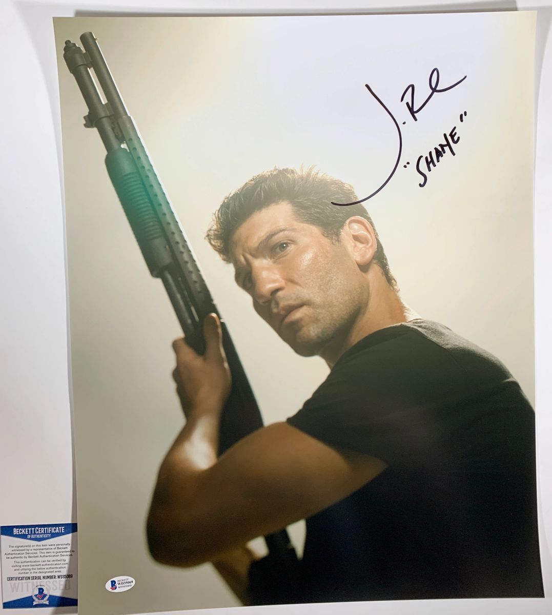 Jon Bernthal Signed The Walking Dead Shane 16x20 Photo Autograph