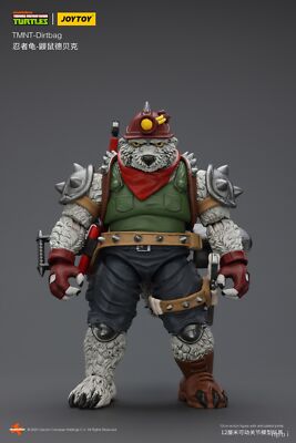 Pre-order JOYTOY TMNT Dirtbag Groundchuck Rahzar 1/18 Model Action