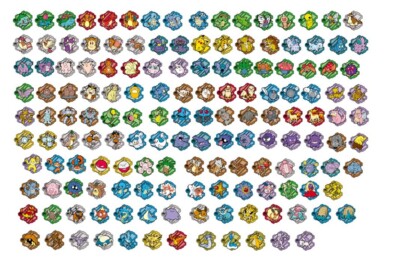 Pokémon TCG Chinese 151 Puzzle Fridge Magnet Set Sealed Pack [US