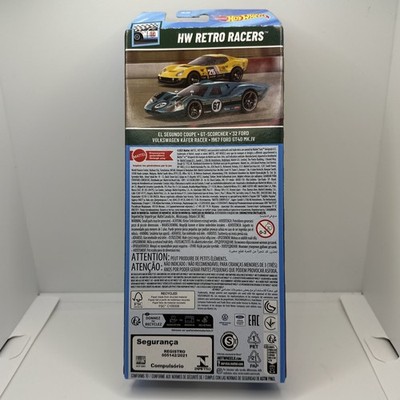 Hot Wheels 2025 Newest 5 pack HW Retro Racers with GT-Scorcher