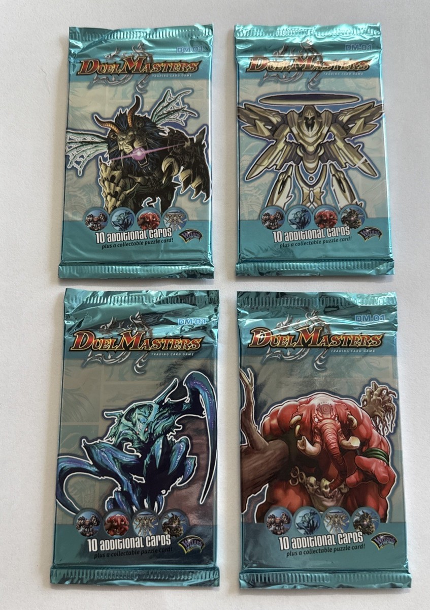 x1 Duel Masters Trading Card Game Base Set DM-01 Sealed Booster