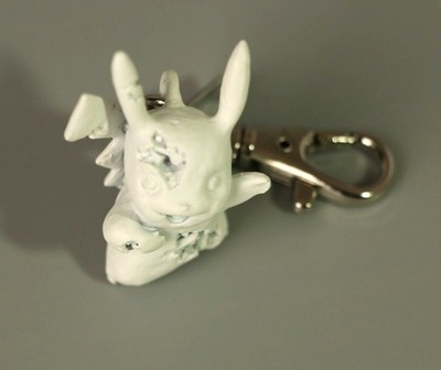 Daniel Arsham x Pokémon x 2G Tokyo Pikachu Keychain Limited