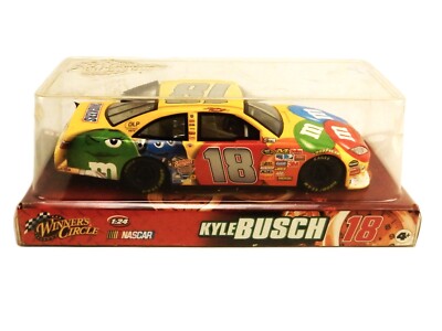 M&M's #18 NASCAR 1:24 Die Cast, Kyle Busch, 2008 Toyota Camry