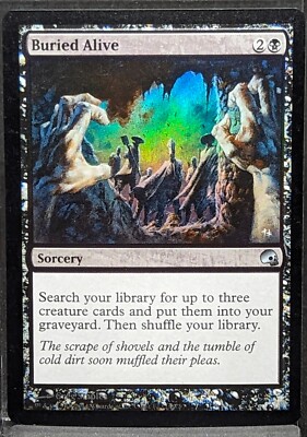 MTG Buried Alive Foil Premium Deck Series: Graveborn - Buried