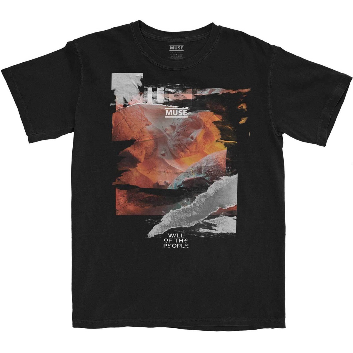 Official Muse T Shirt Will Of The People 2nd Law Resistance Drones