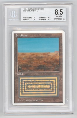 MTG Scrubland デュアルランド まあまあ綺麗 3ED Scrubland | 3rd