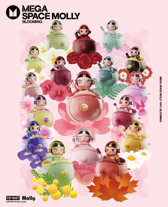 MEGA SPACE MOLLY 100% BLOSSOM COLLECTION IS AVAILABLE IN SEVERAL