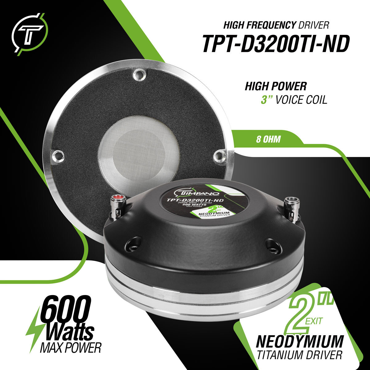 1x Timpano TPT-D3200Ti-ND 2
