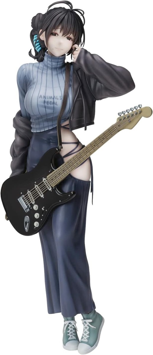 hitomio16 Illustration Guitar Sisters (Mei Mei) Backless Dress
