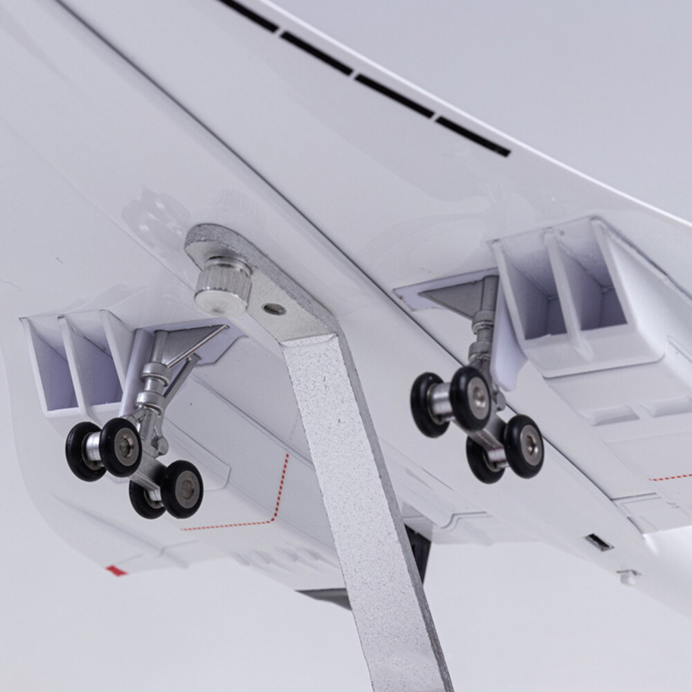 1/125 Air France Concorde Airplane With Voice Light Plane Model