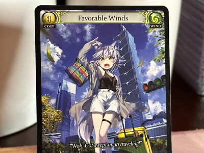 Grand Archive TCG Favorable Winds GSC EN-001 Silvie Promo Taiwan