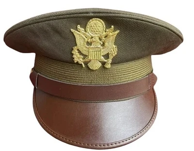 军队男帽米色7 1/4 码| eBay